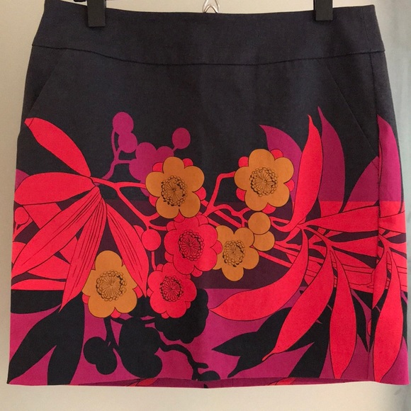 Trina Turk Dresses & Skirts - Floral Stretchy Mini Skirt by Trina Turk